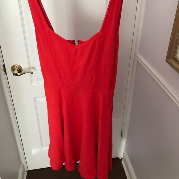 Express Red Dress - Picture 2 of 5